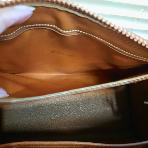 Vintage Dooney & Bourke Dipinta Inspired Hand Painted Satchel Shoulder Bag - Picture 13 of 15